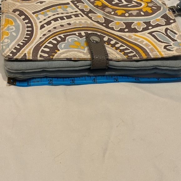 Thirty-One Crossbody Bag – Blue & Yellow Pattern - Picture 11 of 11